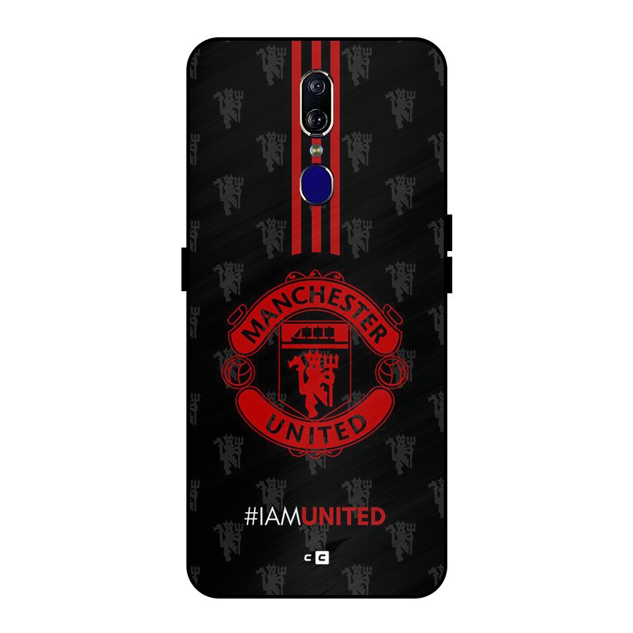 The United Spirit Metal Back Case for Oppo F11