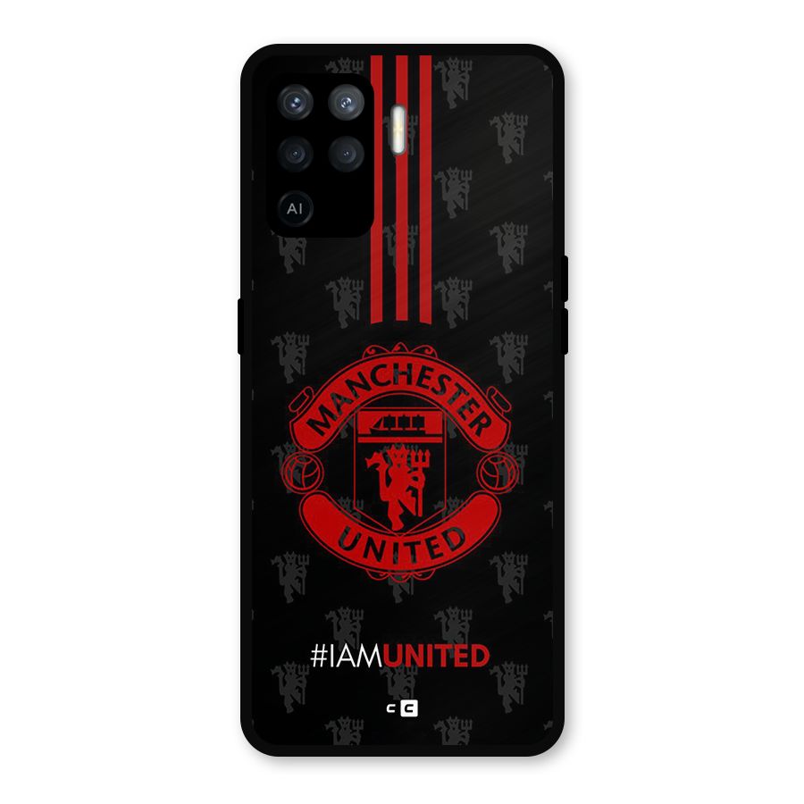 The United Spirit Metal Back Case for Oppo F19 Pro