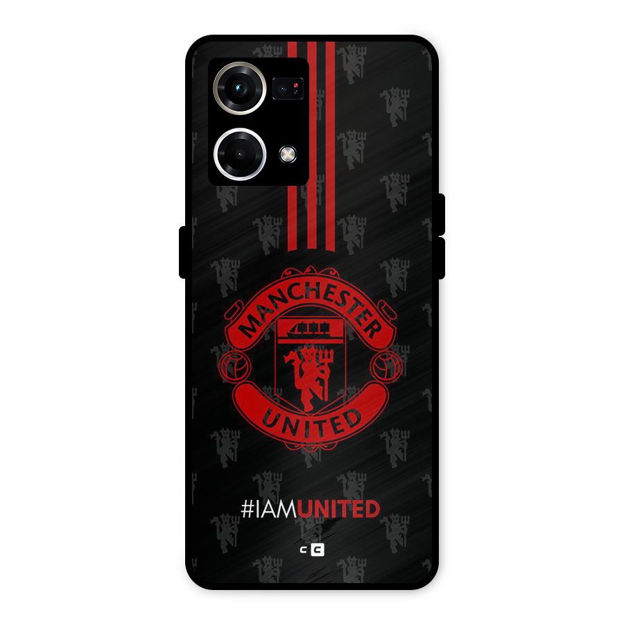 The United Spirit Metal Back Case for Oppo F21 Pro 4G