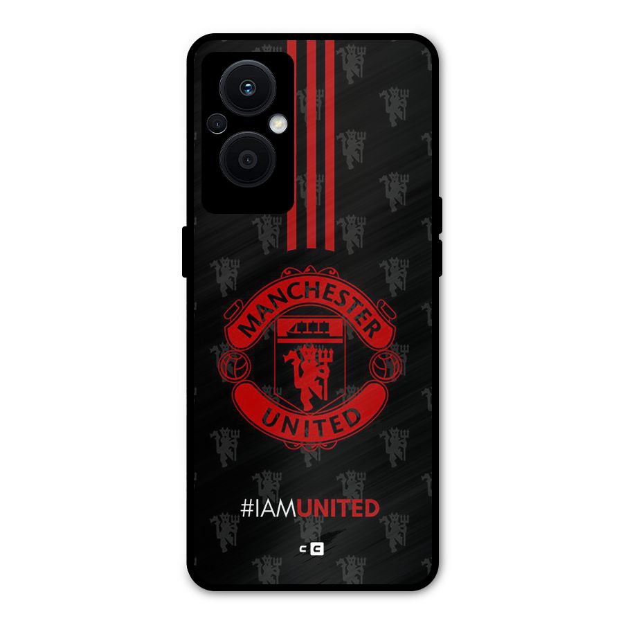 The United Spirit Metal Back Case for Oppo F21 Pro 5G