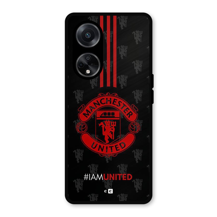 The United Spirit Metal Back Case for Oppo F23