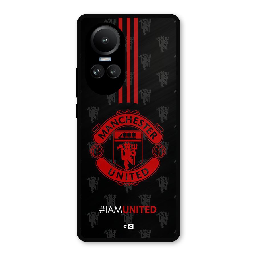The United Spirit Metal Back Case for Oppo Reno10 Pro
