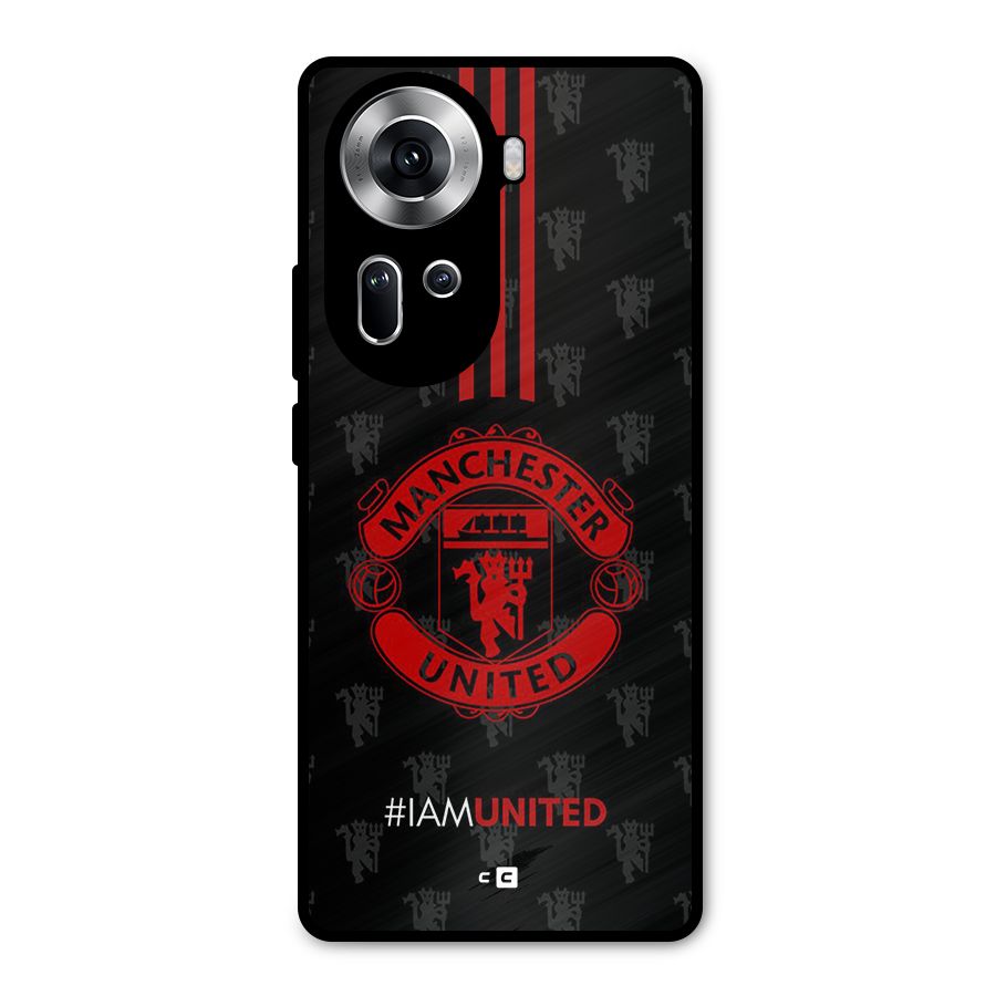 The United Spirit Metal Back Case for Oppo Reno11 5G