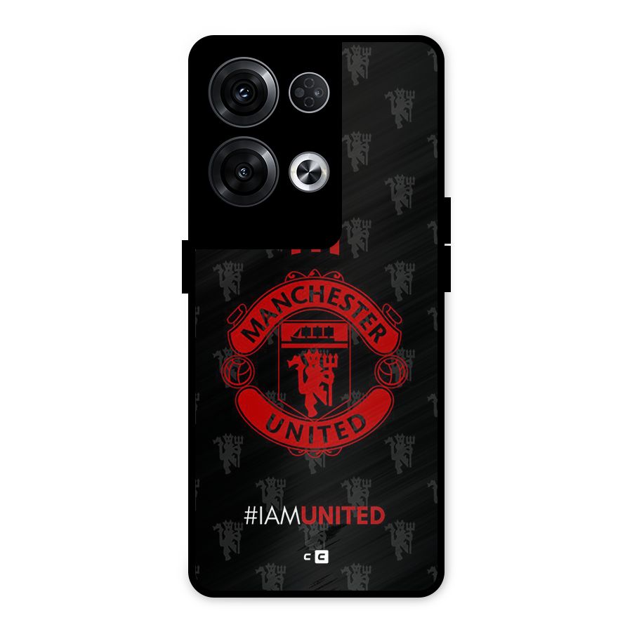 The United Spirit Metal Back Case for Oppo Reno8 Pro 5G