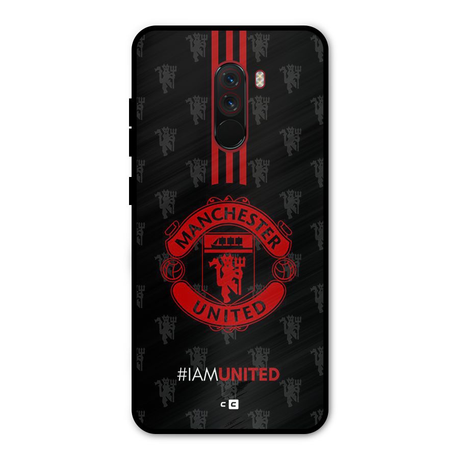 The United Spirit Metal Back Case for Poco F1