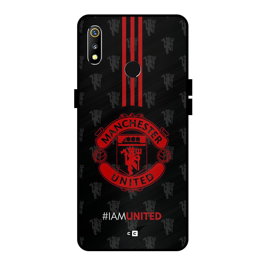 The United Spirit Metal Back Case for Realme 3
