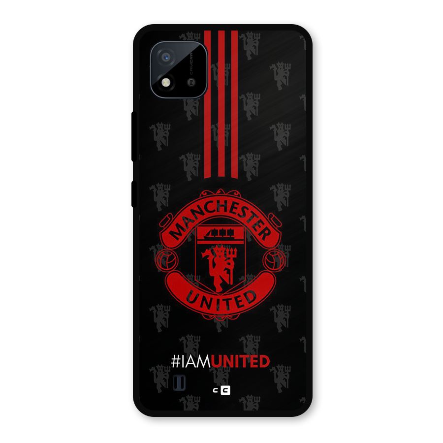 The United Spirit Metal Back Case for Realme C11 2021