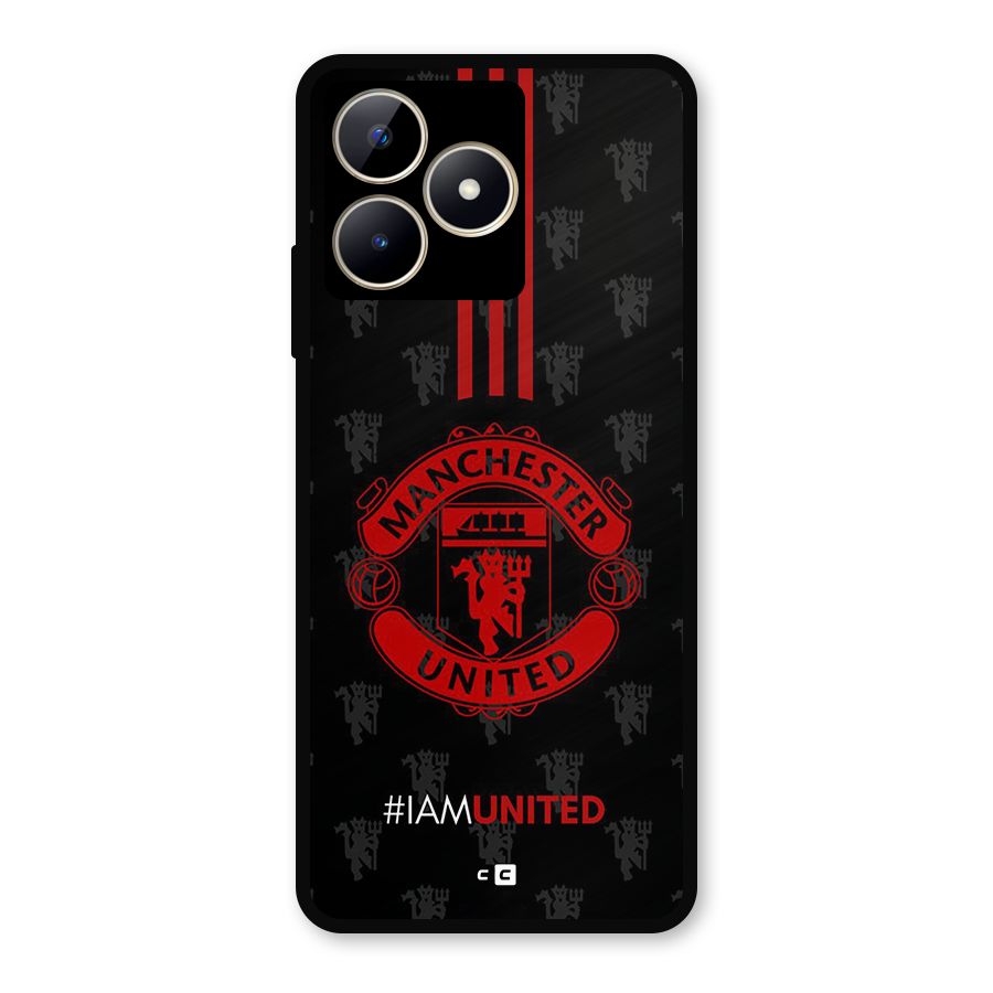 The United Spirit Metal Back Case for Realme C53