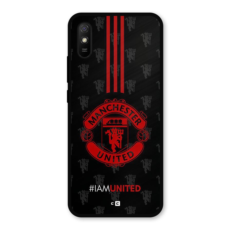 The United Spirit Metal Back Case for Redmi 9i