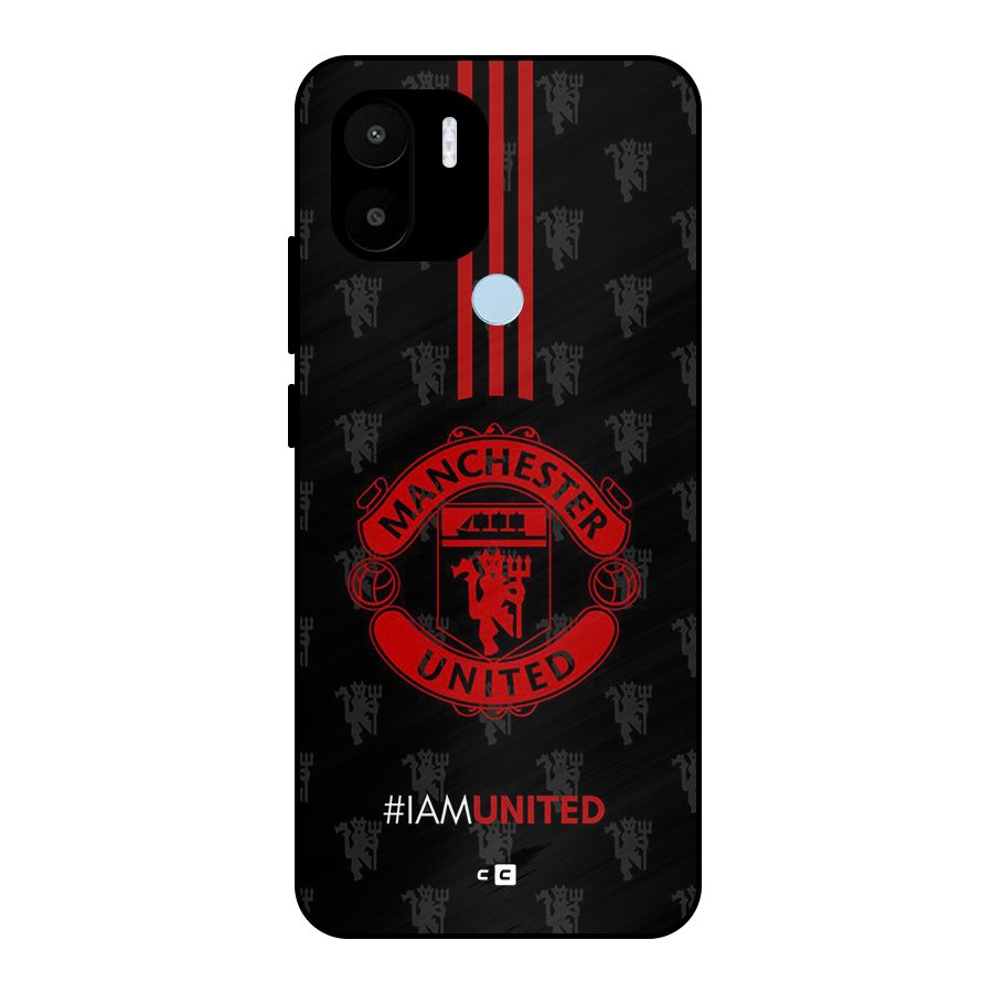 The United Spirit Metal Back Case for Redmi A2 Plus