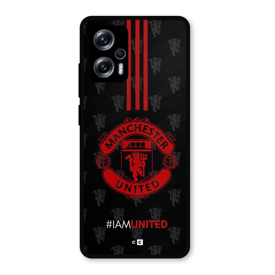 The United Spirit Metal Back Case for Redmi K50i