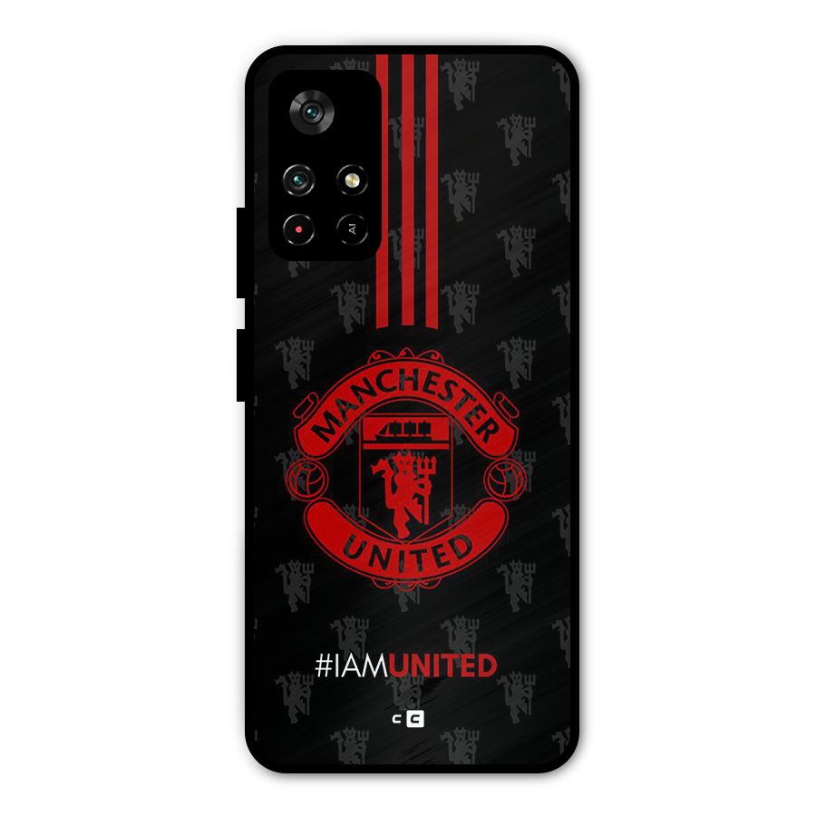 The United Spirit Metal Back Case for Redmi Note 11T 5G