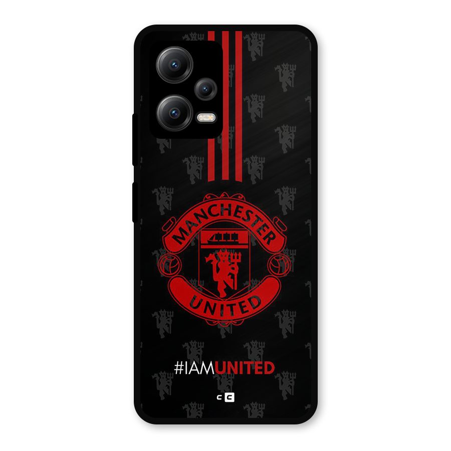 The United Spirit Metal Back Case for Redmi Note 12 5G
