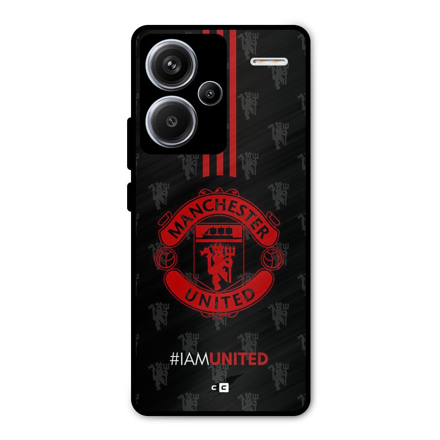 The United Spirit Metal Back Case for Redmi Note 13 Pro Plus
