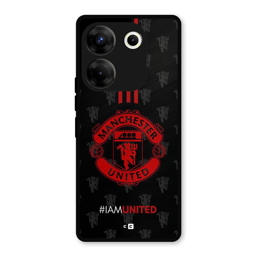 The United Spirit Metal Back Case for Tecno Camon 20 Pro