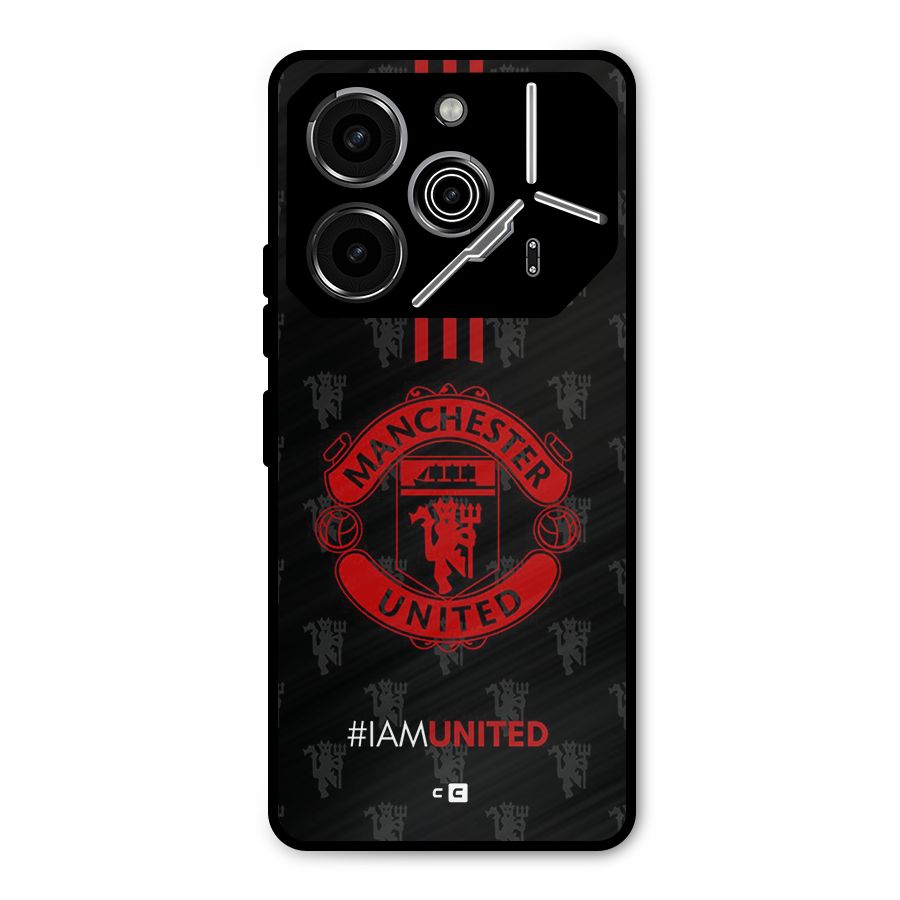 The United Spirit Metal Back Case for Tecno Pova 6 Pro