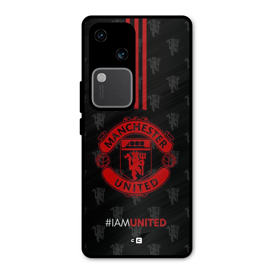 The United Spirit Metal Back Case for Vivo V30