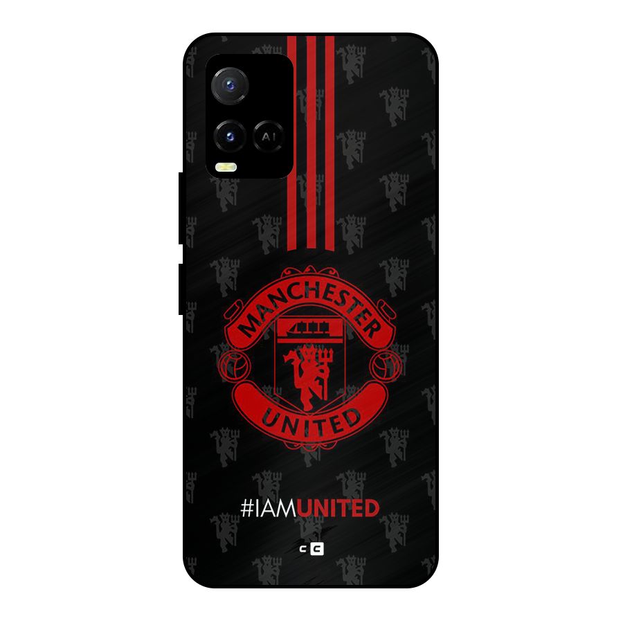 The United Spirit Metal Back Case for Vivo Y21G