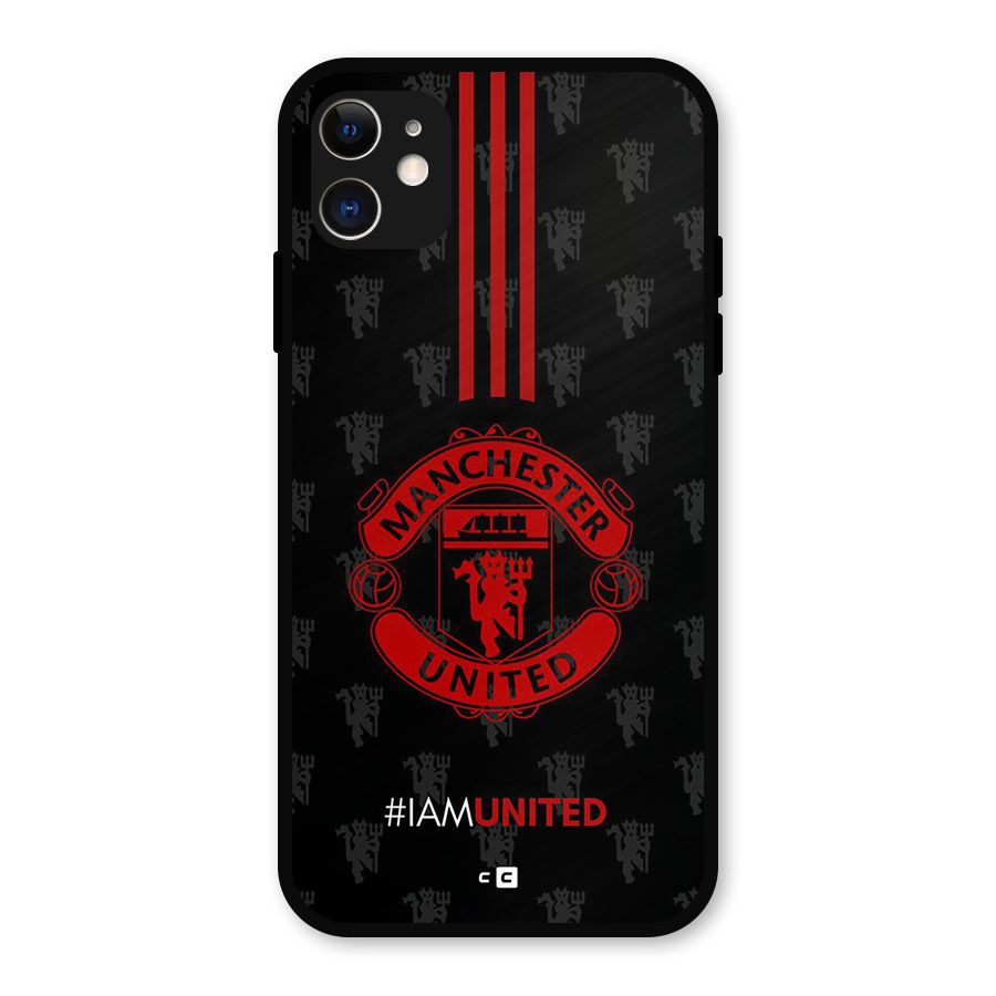 The United Spirit Metal Back Case for iPhone 11