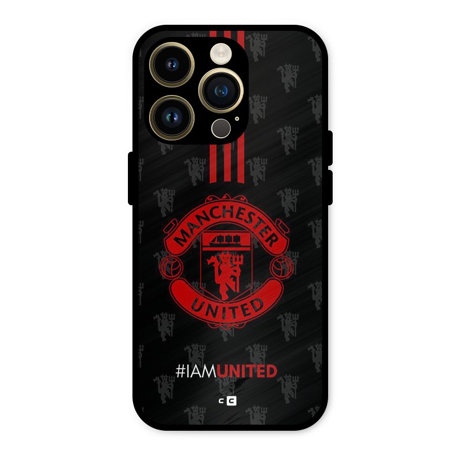The United Spirit Metal Back Case for iPhone 14 Pro