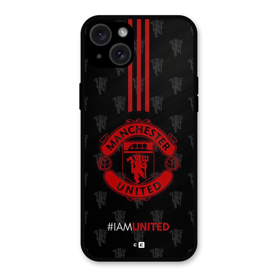 The United Spirit Metal Back Case for iPhone 15 Plus