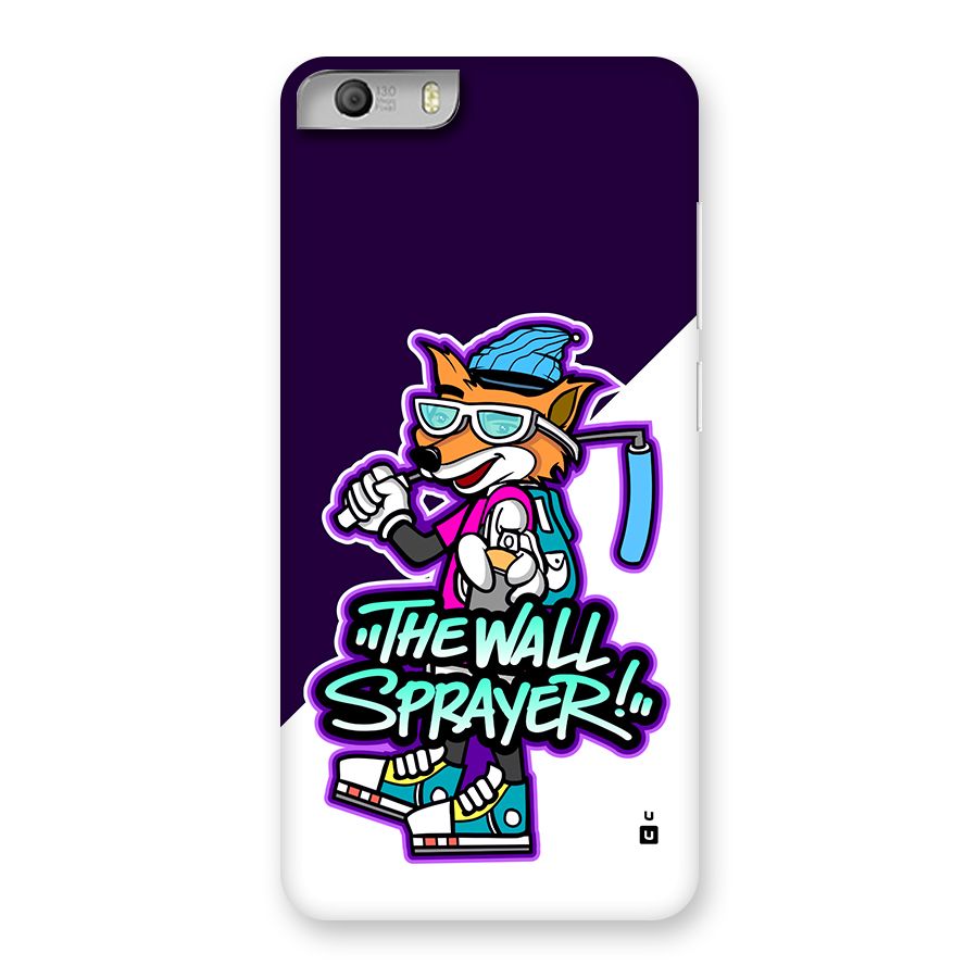 The Wall Sprayer Back Case for Canvas Knight 2