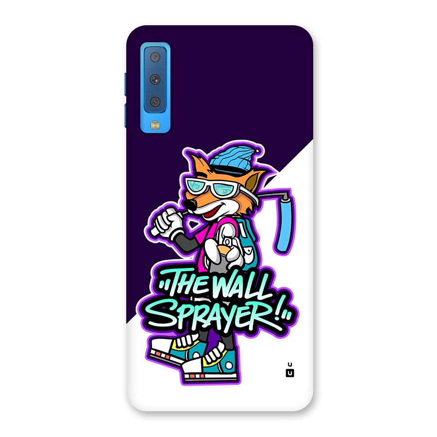 The Wall Sprayer Back Case for Galaxy A7 (2018)