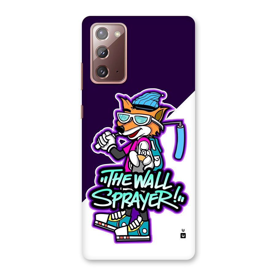 The Wall Sprayer Back Case for Galaxy Note 20
