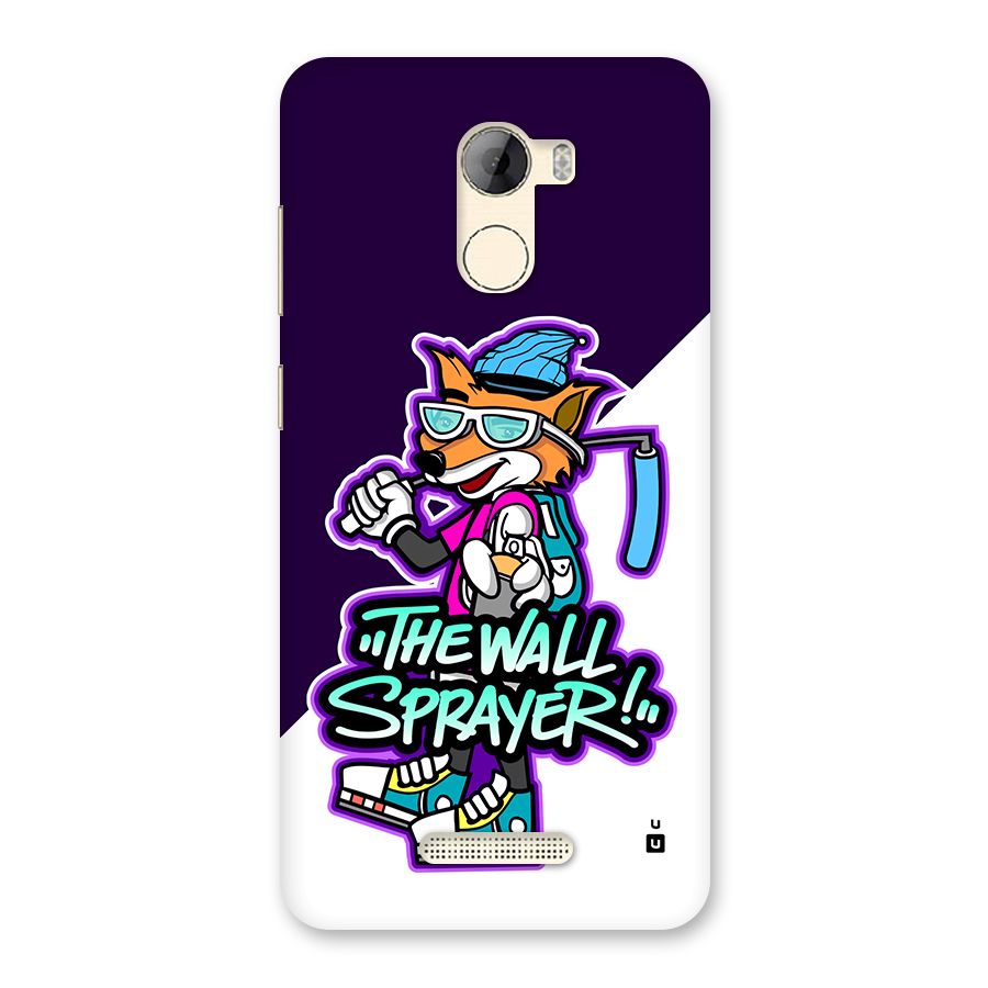 The Wall Sprayer Back Case for Gionee A1 LIte
