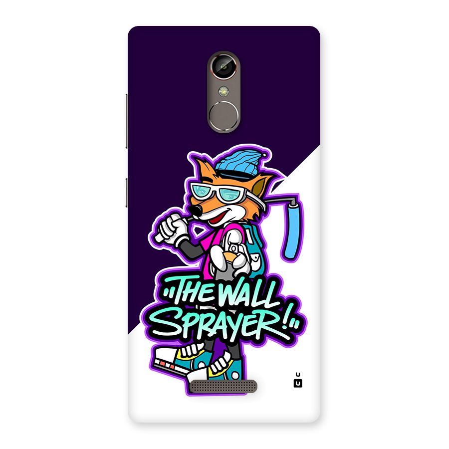 The Wall Sprayer Back Case for Gionee S6s