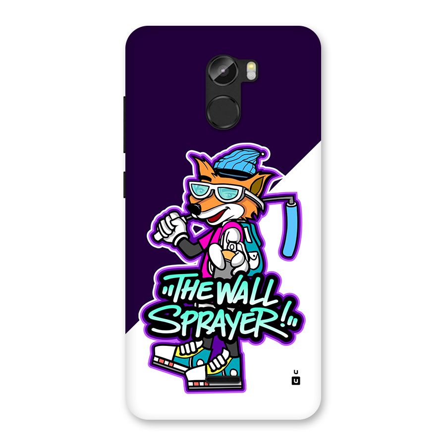 The Wall Sprayer Back Case for Gionee X1