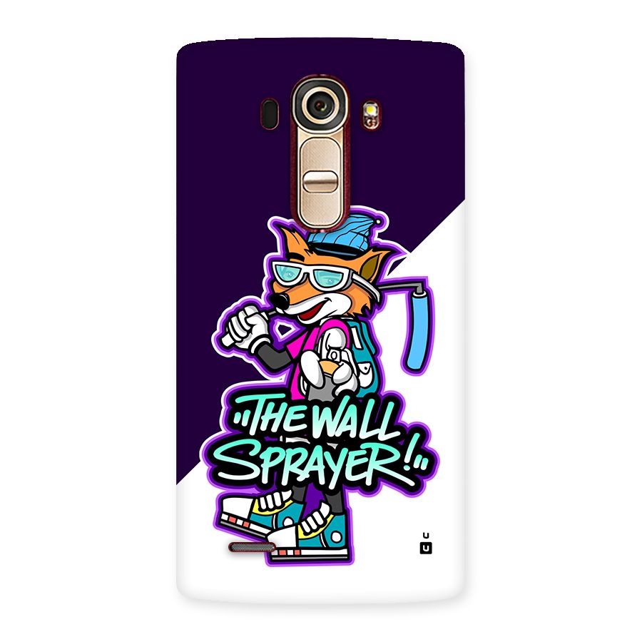 The Wall Sprayer Back Case for LG G4