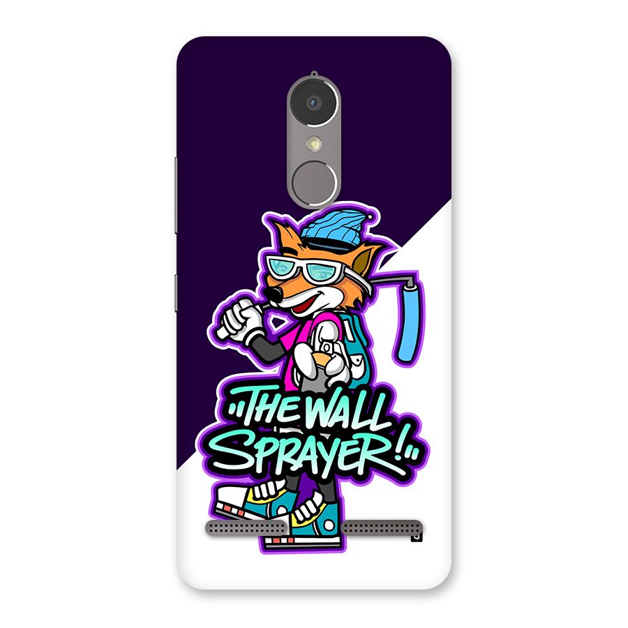 The Wall Sprayer Back Case for Lenovo K6