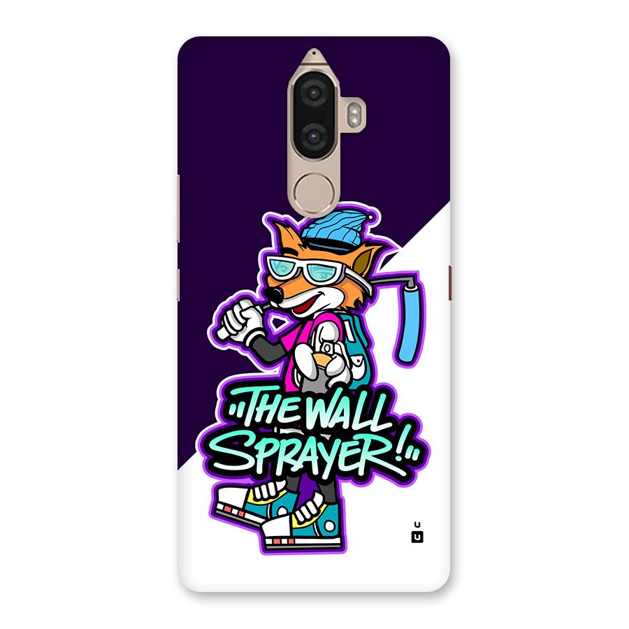 The Wall Sprayer Back Case for Lenovo K8 Note