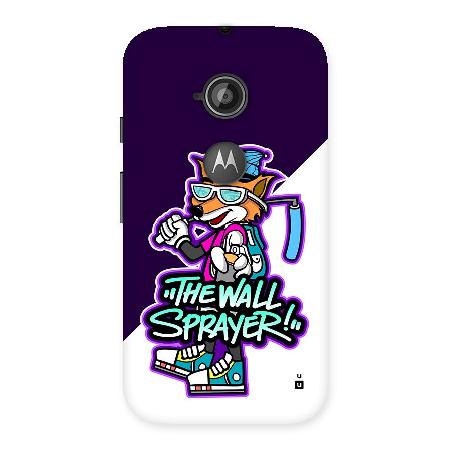 The Wall Sprayer Back Case for Moto E 2nd Gen