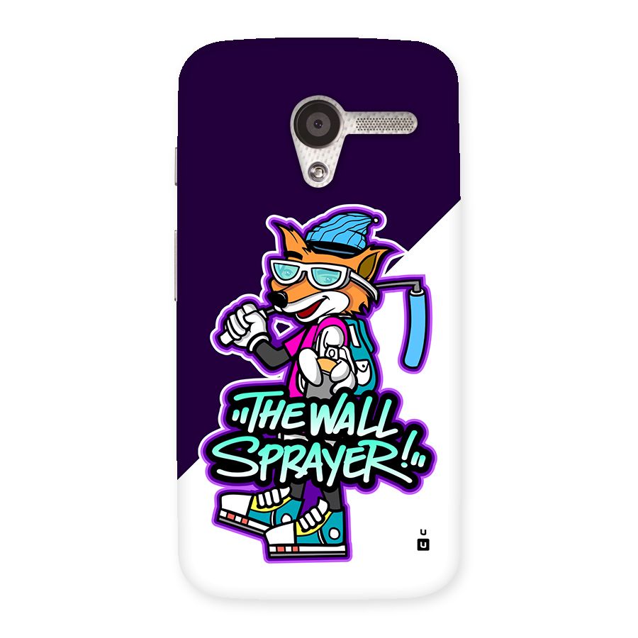The Wall Sprayer Back Case for Moto X