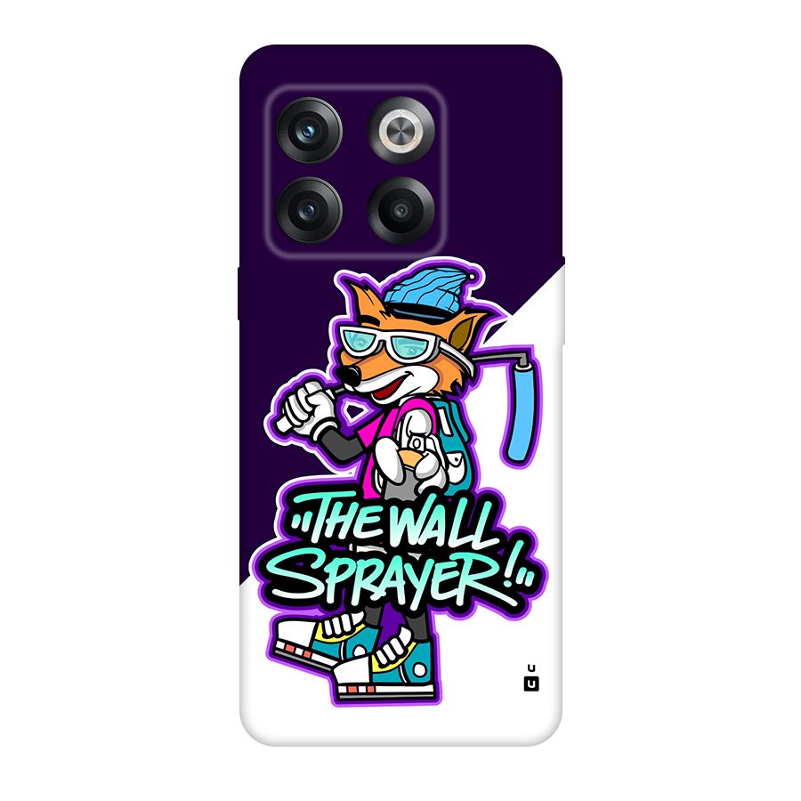 The Wall Sprayer Back Case for OnePlus 10T