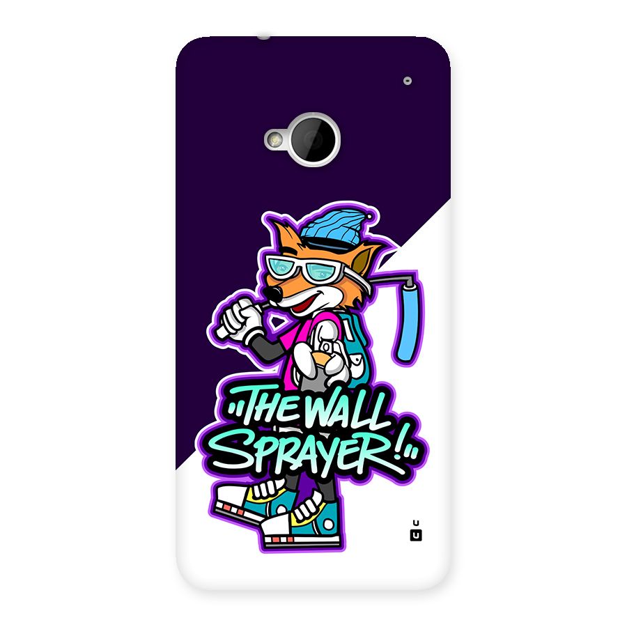 The Wall Sprayer Back Case for One M7 (Single Sim)
