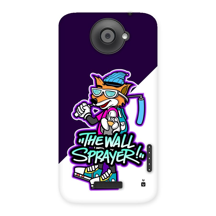 The Wall Sprayer Back Case for One X