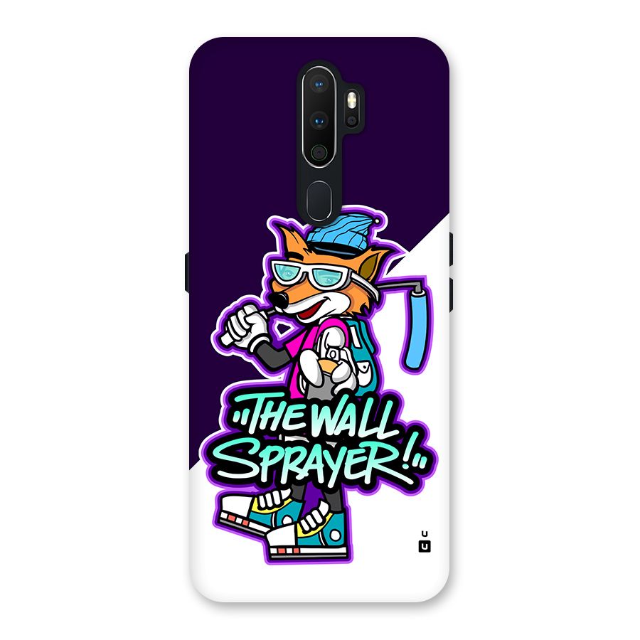 The Wall Sprayer Back Case for Oppo A5 (2020)