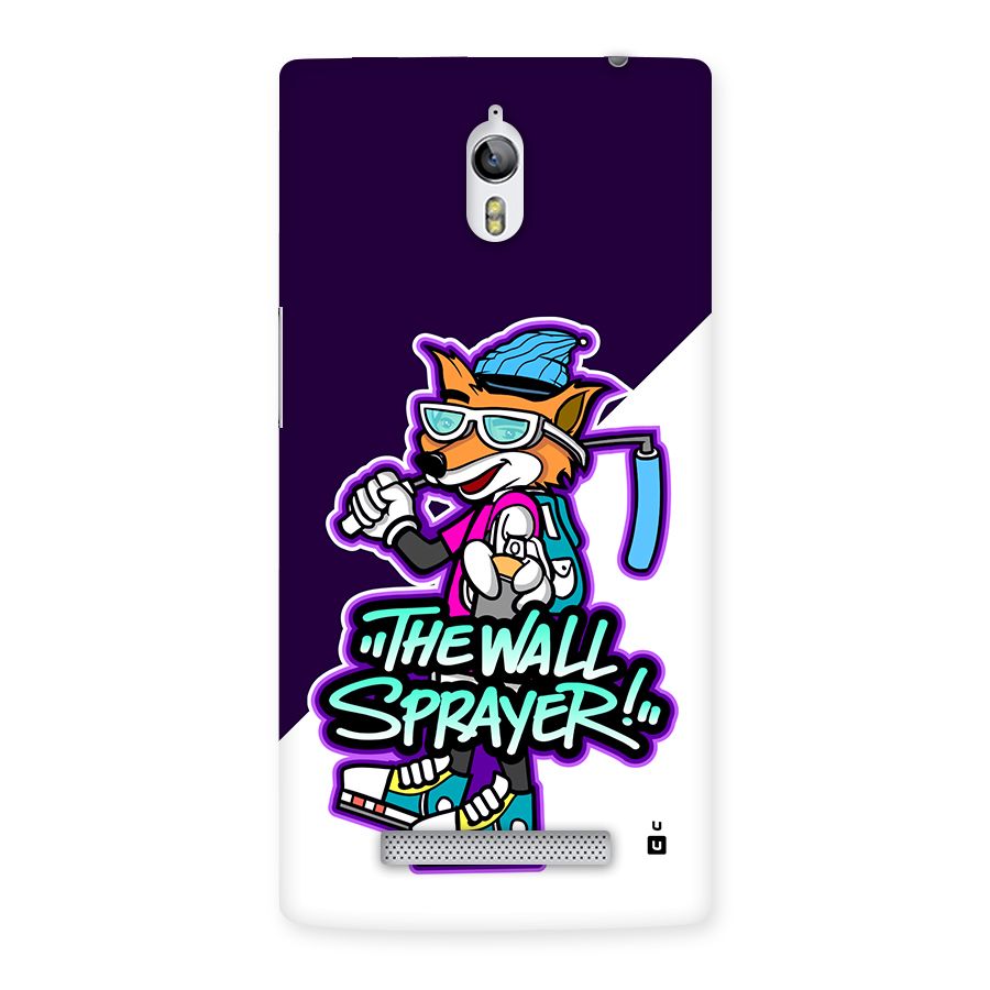 The Wall Sprayer Back Case for Oppo Find 7