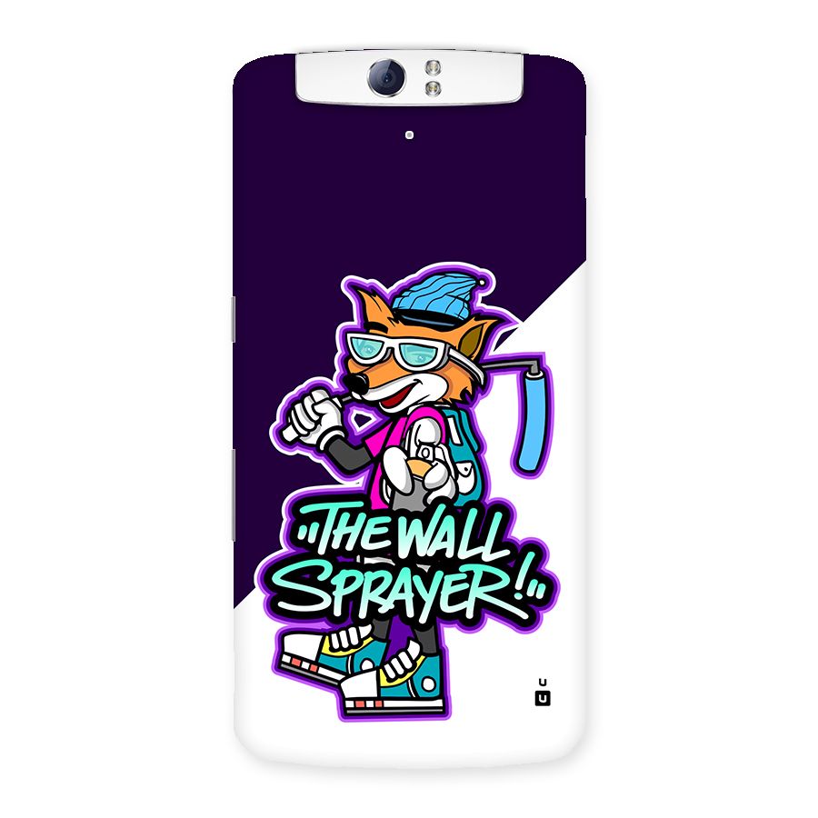 The Wall Sprayer Back Case for Oppo N1