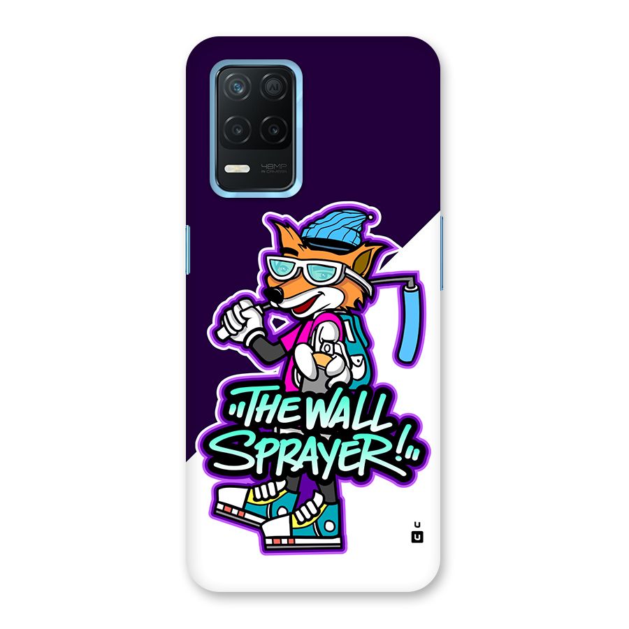 The Wall Sprayer Back Case for Realme 8s 5G