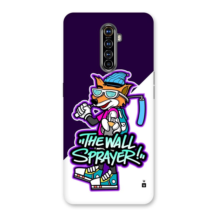 The Wall Sprayer Back Case for Realme X2 Pro