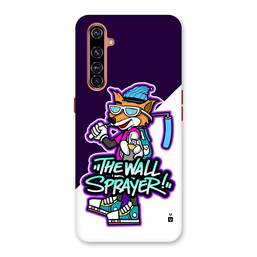 The Wall Sprayer Back Case for Realme X50 Pro