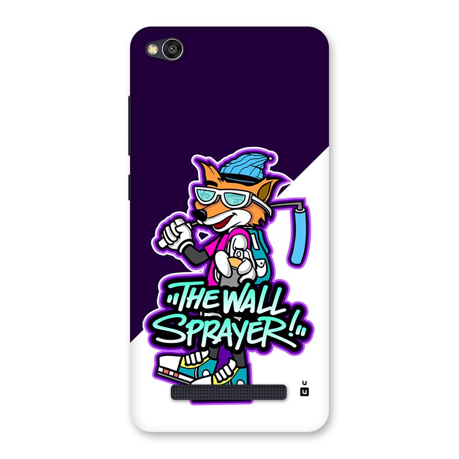 The Wall Sprayer Back Case for Redmi 4A