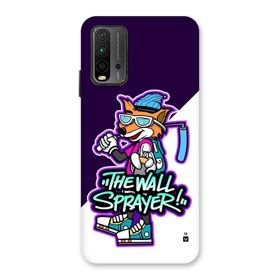 The Wall Sprayer Back Case for Redmi 9 Power