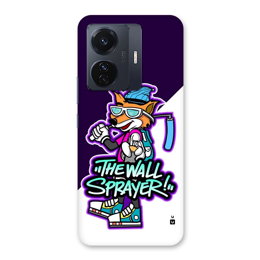 The Wall Sprayer Back Case for Vivo T1 Pro