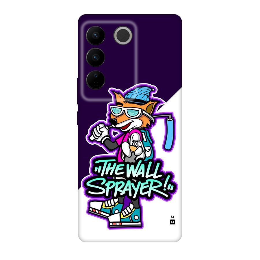 The Wall Sprayer Back Case for Vivo V27