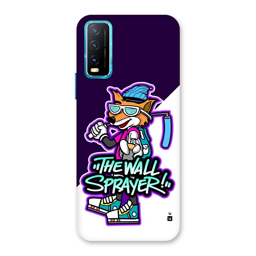 The Wall Sprayer Back Case for Vivo Y20A